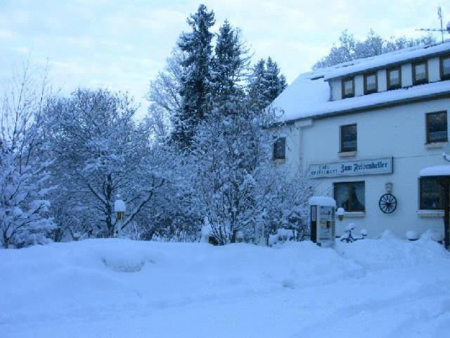 Waldpension Zum Felsenkeller Lichtenfels-Sachsenberg Экстерьер фото